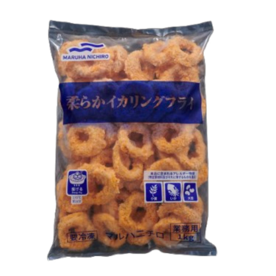 マルハニチロ やわらか イカリング フライ 1kg (揚げ物 / 水産
