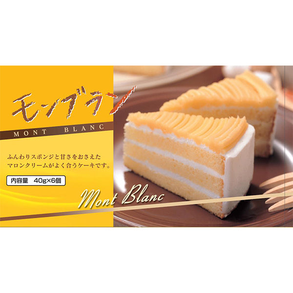 冷凍 五洋食品 モンブラン 40g×6個入り [ 4530939141063 ] | A
