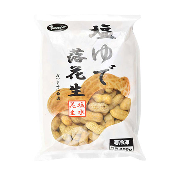 冷凍 塩ゆで 落花生 400g ( ラッカセイ / らっかせい )