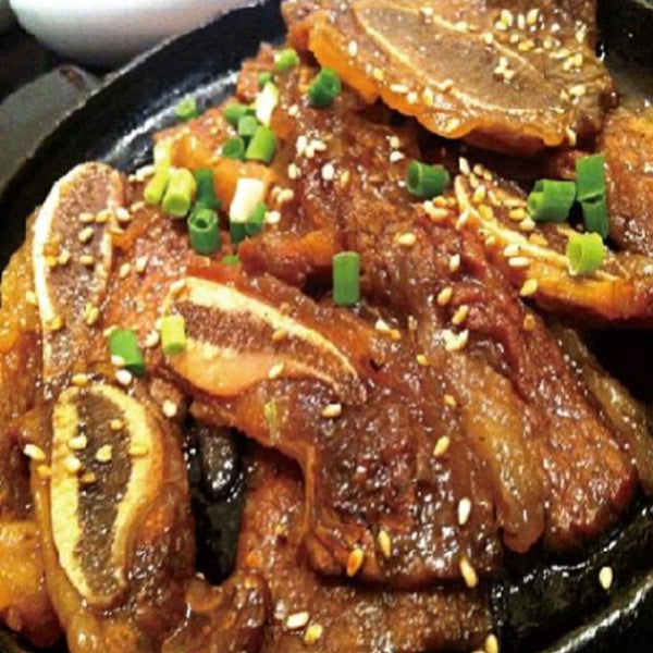 牛骨付き カルビスライス 700g ( アメリカ産 )