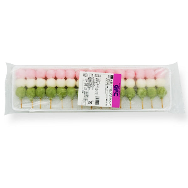 ジーエフシー 三色 プチ 団子 15g×15本 ( 餅 / デザート / 3色団子 / だんご )