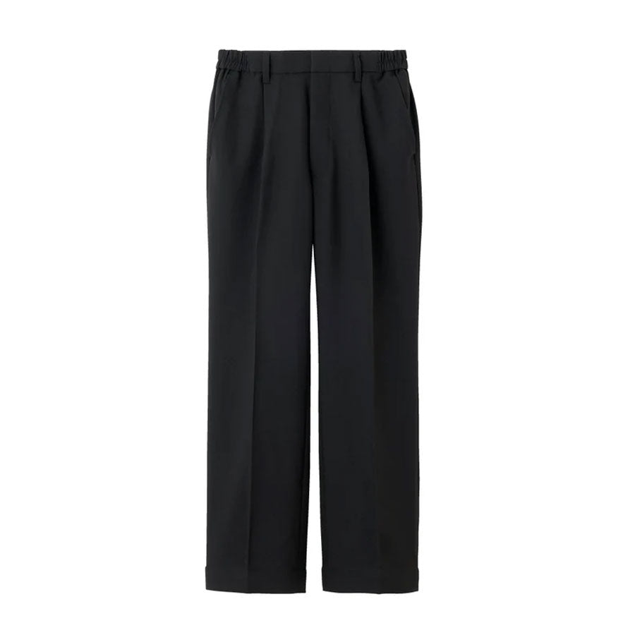 エムズ 裾上げ ワンタッチ パンツ 黒 ( ブラック / ズボン )│A