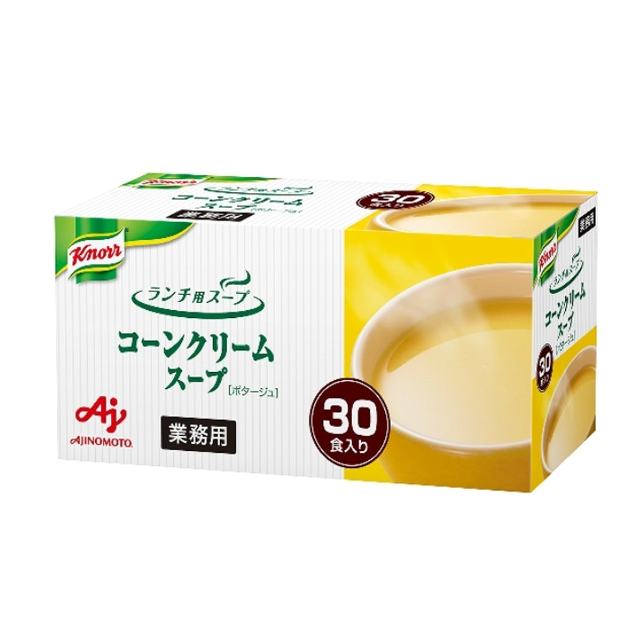 新品　未使用 ショウセキンクリ-ム 30g 4本セット クノール コーン クリーム スープ 30食入り ( コーンスープ / コーン