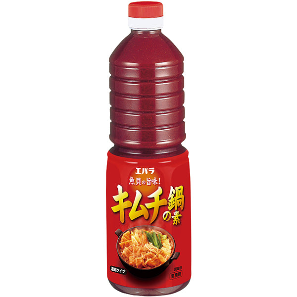 エバラ キムチ鍋の素 1L ( 鍋スープ / 魚介 ) [ 4901108008355 ] | A