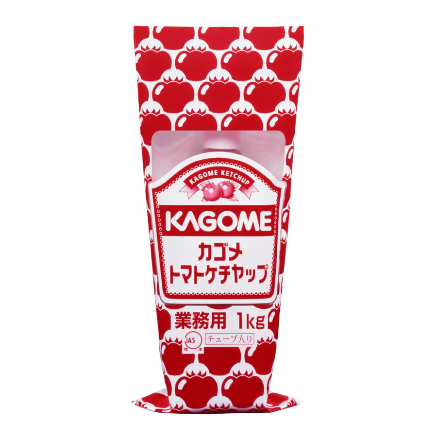 カゴメ・ケチャップ 赤 長方形 カゴメ トマト ケチャップ 1kg ( とまと / ケチャップ / 大容量 / 業務