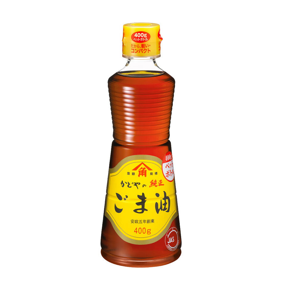 かどや製油 金印 純正 ごま油 400g ( 胡麻油 )| A-プライス | A