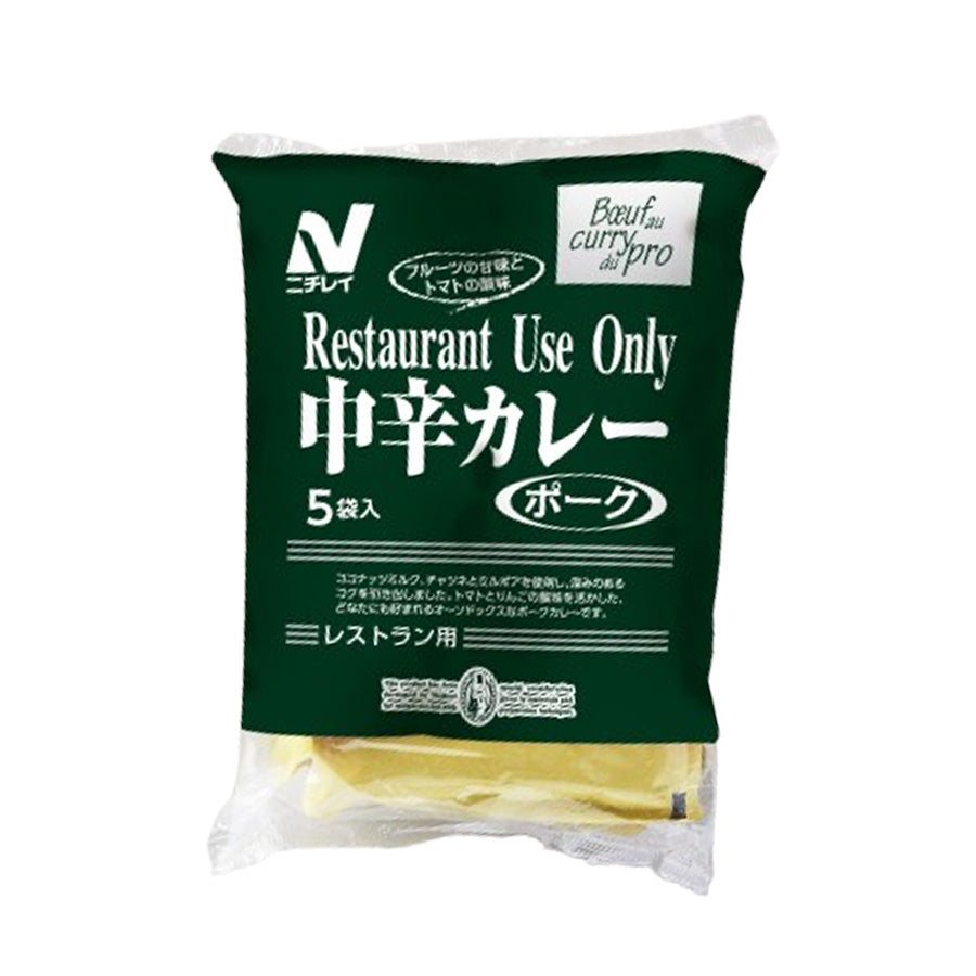 ニチレイ 中辛 カレー 180g×5食 ( ポーク / 個食 ) [ 4902130815683