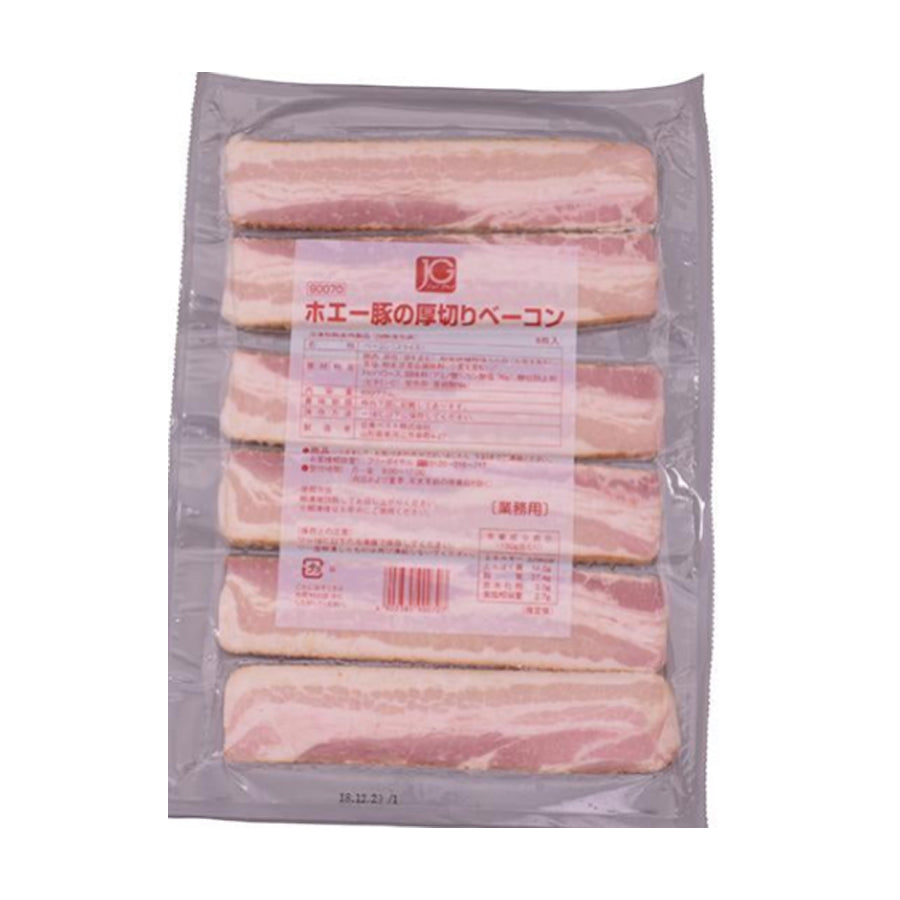 日東ベスト ホエー豚の 厚切り ベーコン 600g [ 4902385900707