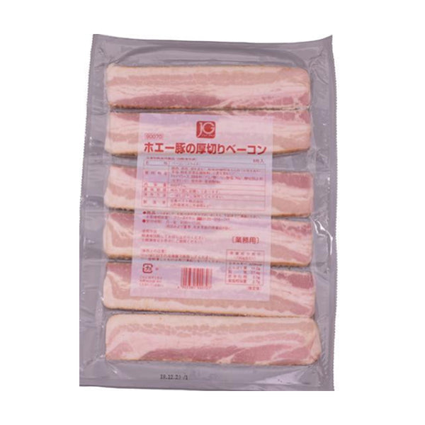 日東ベスト ホエー豚の 厚切り ベーコン 600g
