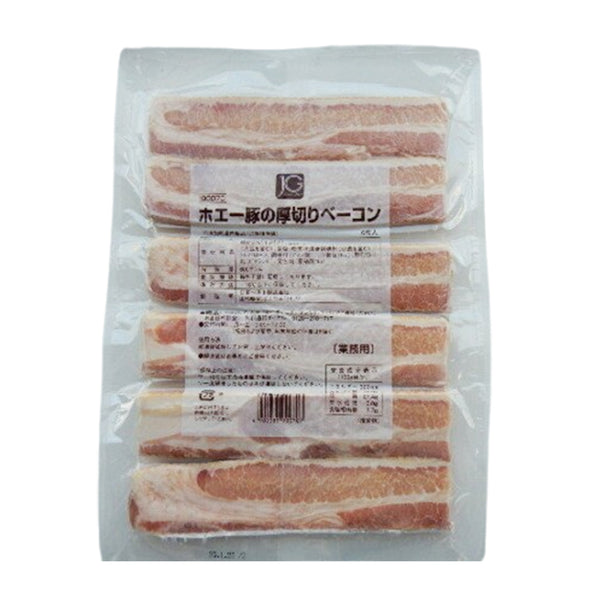 日東ベスト ホエー豚の 厚切り ベーコン 600g