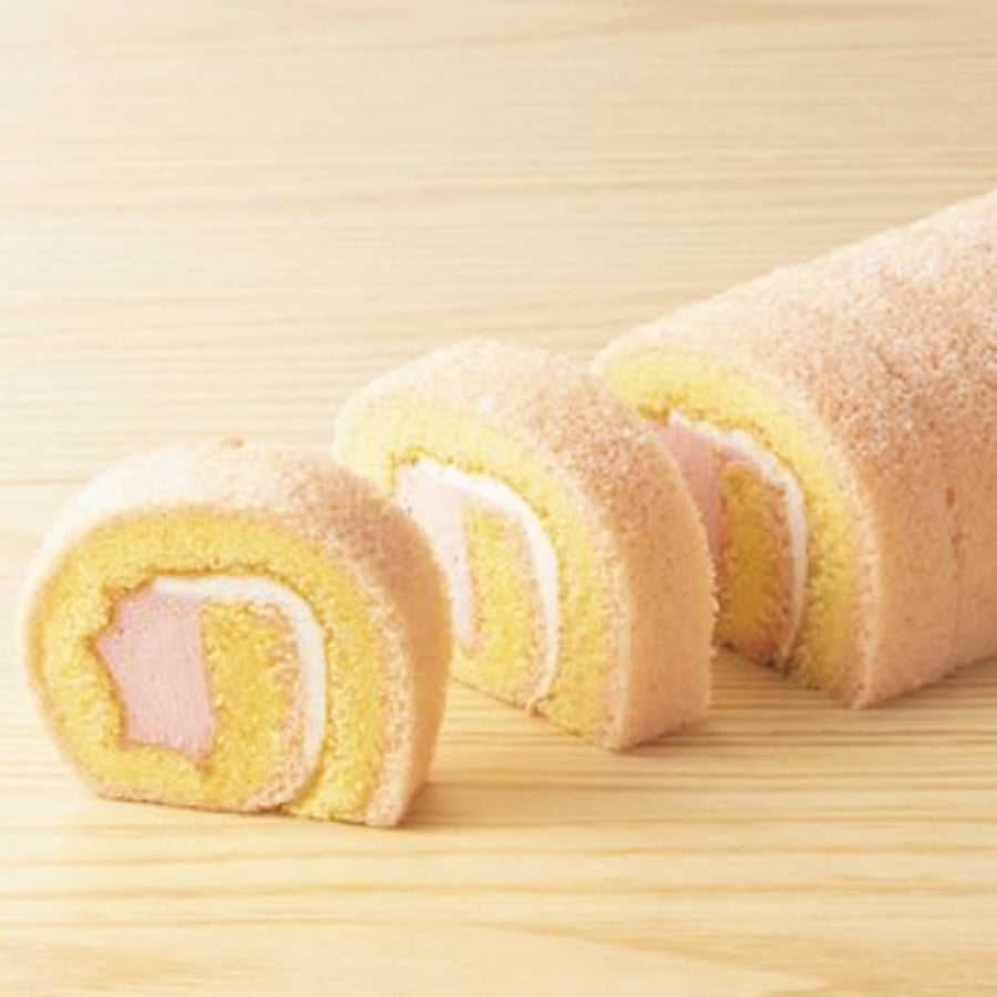 日東ベスト カット済み ロールケーキ いちご 210g ( 20カット