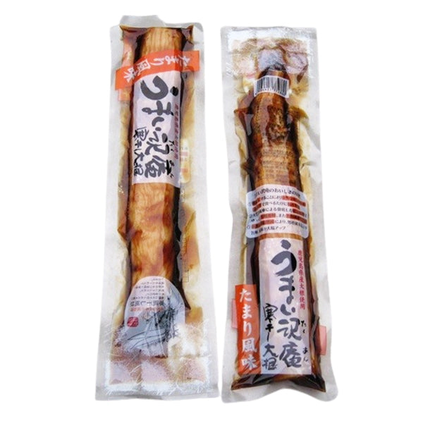 野下食品 うまい 沢庵 寒干 大根 たまり風味 1本 ( たくあん / たくわん / お漬物 )