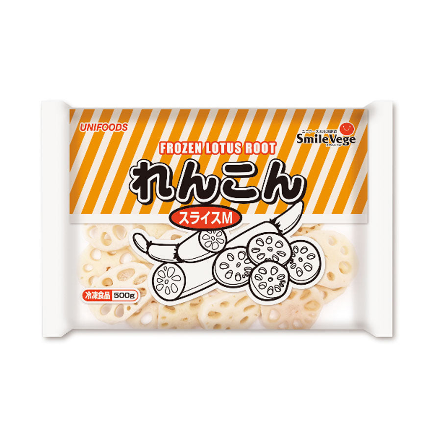 ユニフーズ れんこん スライス 500g ( 蓮根 / 約24～35枚 )| A