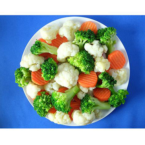 ユニフーズ 洋風野菜ミックス 500g ( ブロッコリー / カリフラワー / にんじん / バラ凍結 )