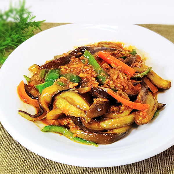 ユニフーズ 揚げなす麻婆カット 500g ( 茄子 / 揚げナス / バラ凍結 / 自然解凍可能 / 麻婆茄子 )