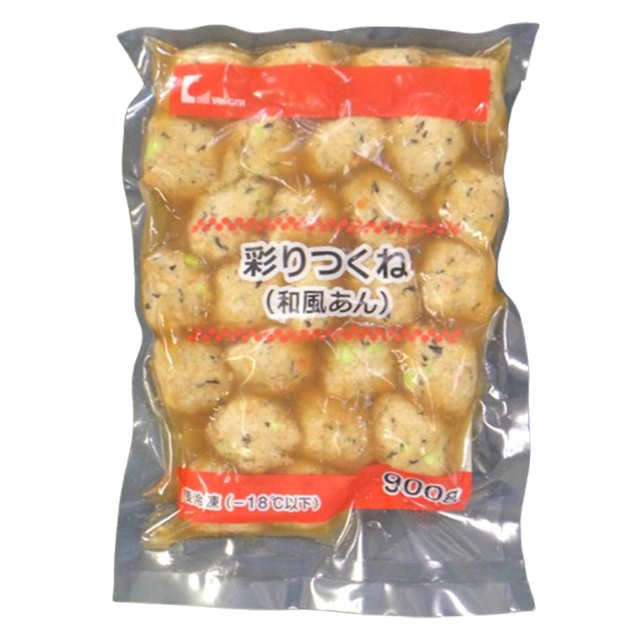 ヤマガタ 彩り つくね 900g ( 和風あん / 団子 ) [ 4958270371015