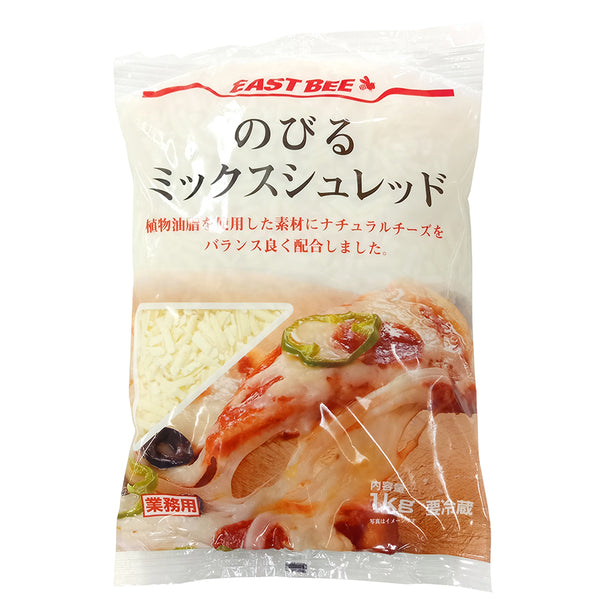 EASTBEE のびる ミックス シュレッド チーズ 1kg