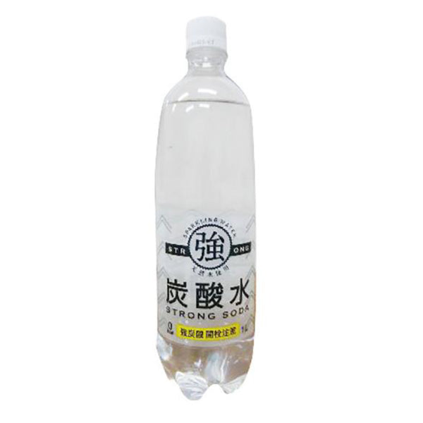 強 炭酸水 1L ( ソーダ / サイダー )