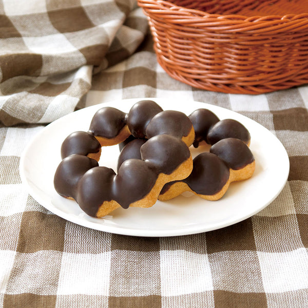 ポンデ ドーナツ チョコ 50g×10個 ( ドーナツ / チョコレート / カフェ )