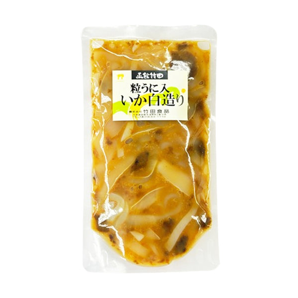 竹田食品 粒うに入 いか 白造り 200g