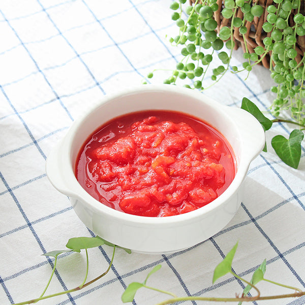 EASTBEE カット トマト 390g ( テトラパック )