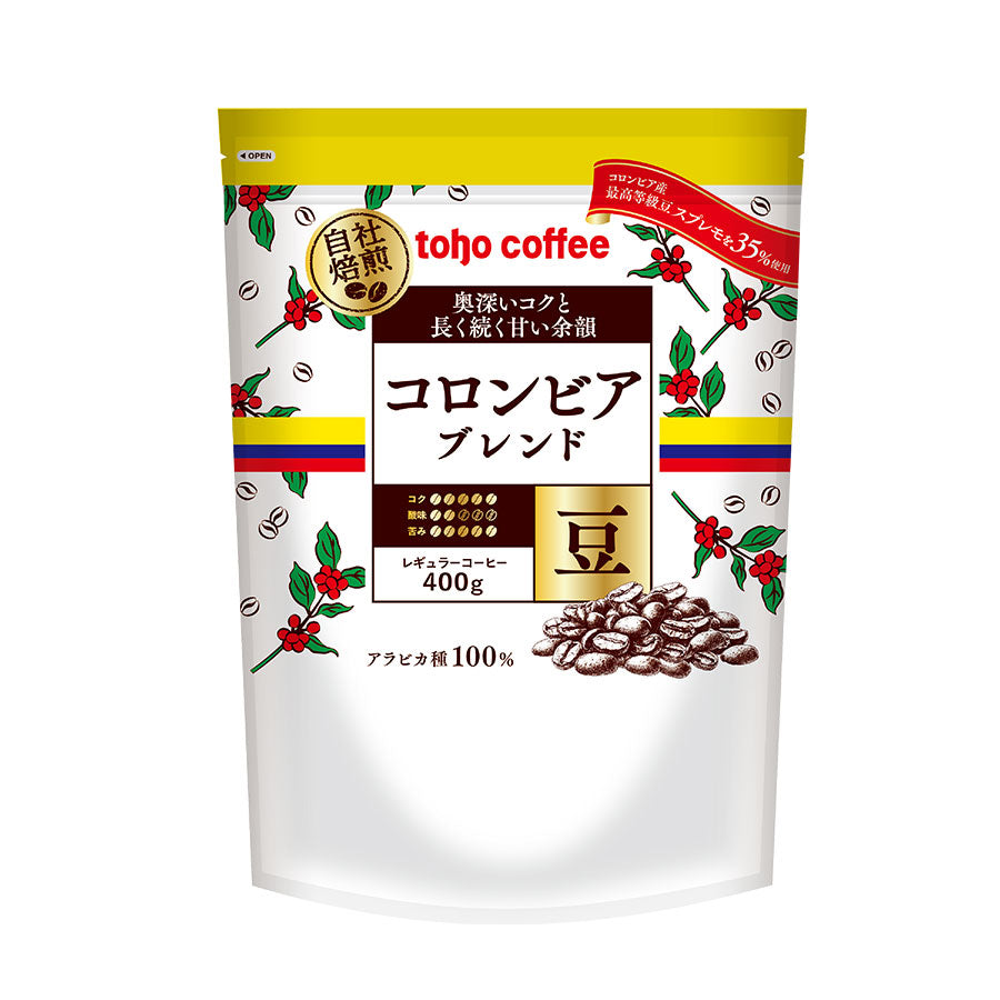 Cコーヒー400g toho coffee コロンビア ブレンド豆 400g ( コーヒー / 珈琲