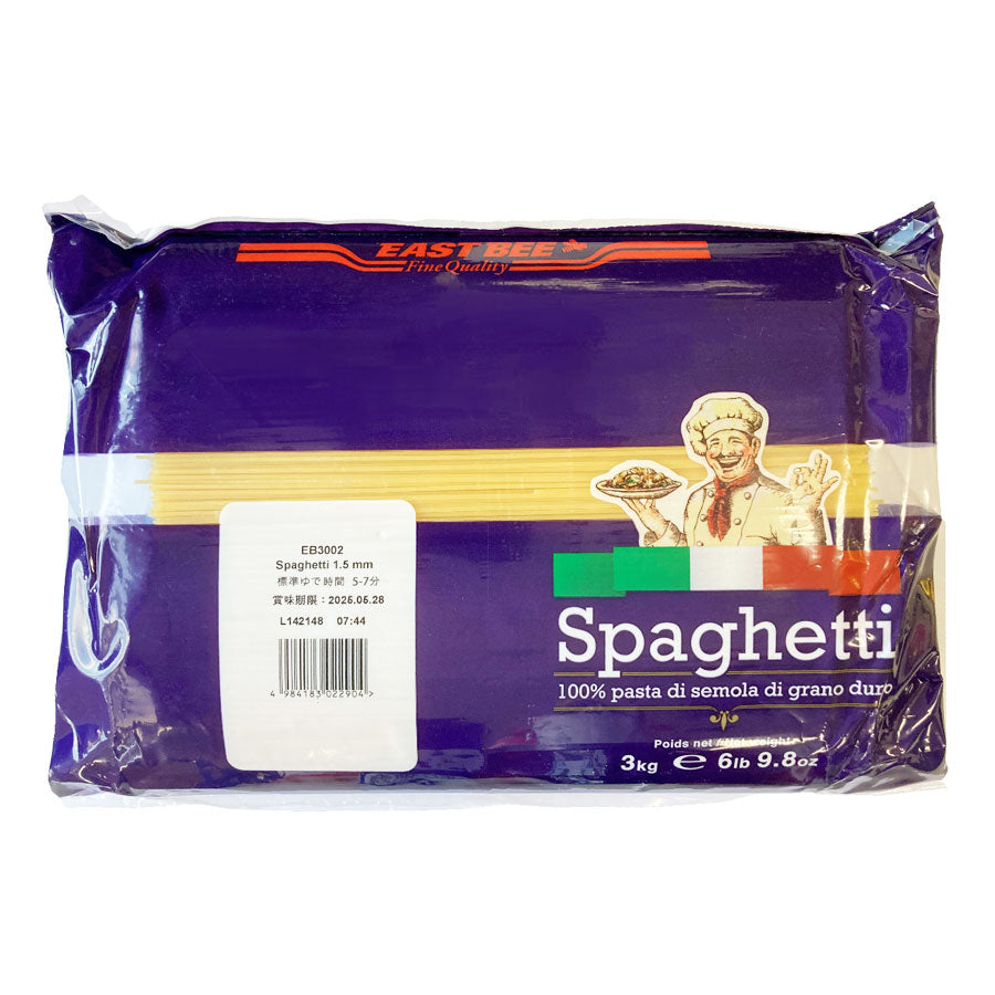 EASTBEE スパゲッティ 3kg ( 1.5mm / イタリア産 / パスタ