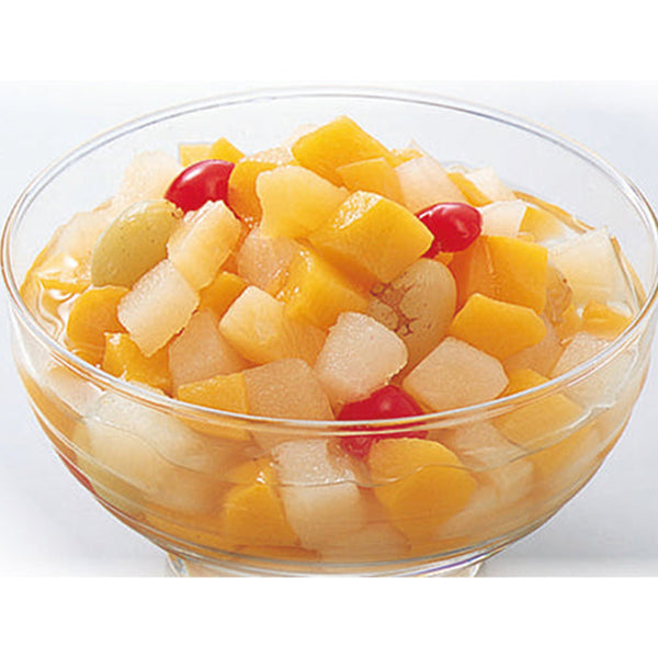 EASTBEE フルーツカクテル 3000g ( 固形量1800g / 黄桃 / 洋梨 / パイナップル / 葡萄 / さくらんぼ )