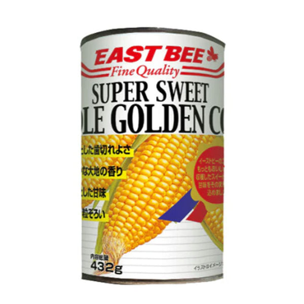 EASTBEE スイートコーン ホール 432g ( とうもろこし / 4号缶 )