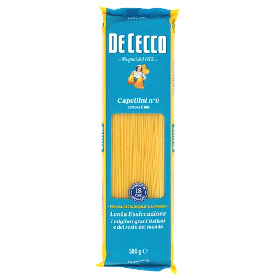 ディチェコ カッペリーニ 500g ( No9 / パスタ / 細目 / 極細 / 0.9mm