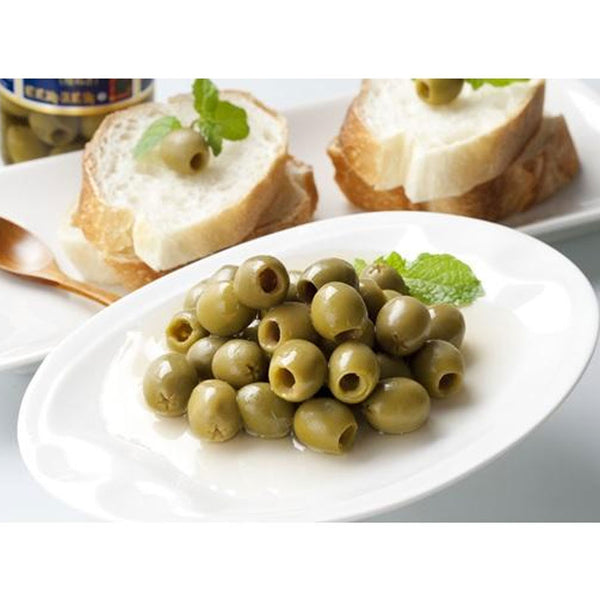 グリーン オリーブ 種ぬき 875g