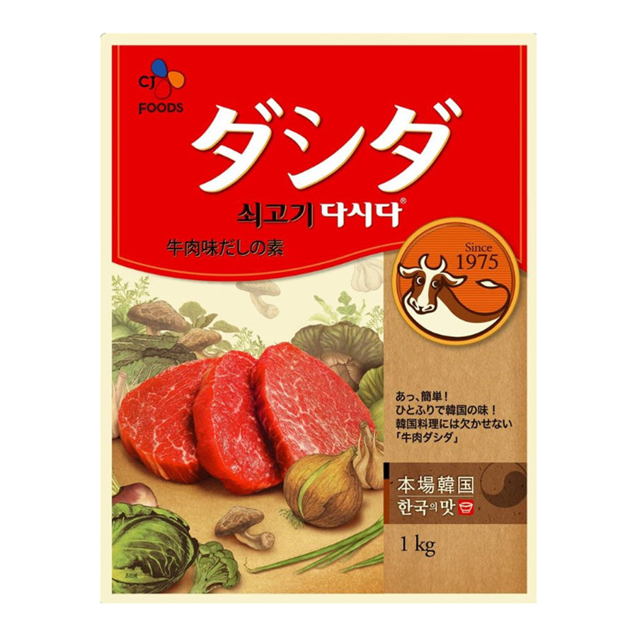 CJ 牛肉 ダシダ 1kg ( だしの素 &frasl; ナムル &frasl; スープ ) [ 8801007258102