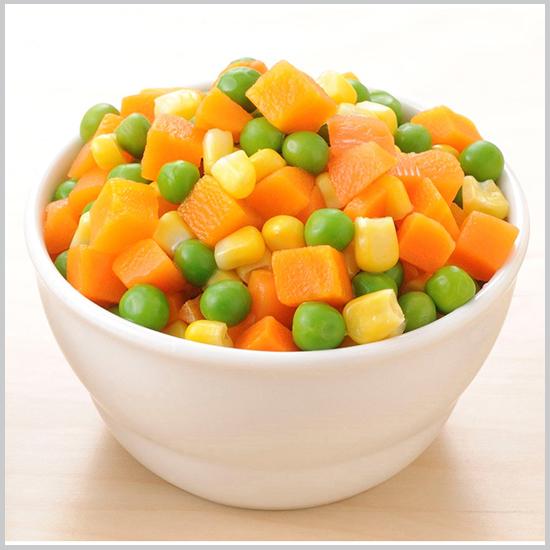 EASTBEE ミックス ベジタブル 1kg ( 人参 / コーン / グリンピース )