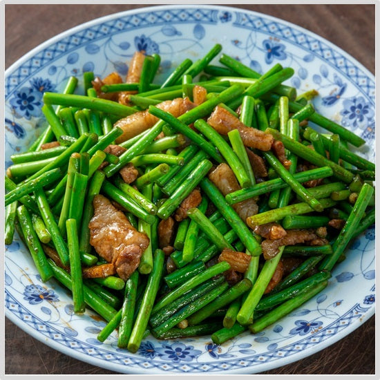 富士通商 にんにくの芽 ロング 500g