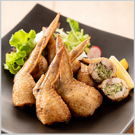 ニッチフーズ 手羽先の餃子風 550g ( 10本入り / ぎょうざ / ギョウザ )