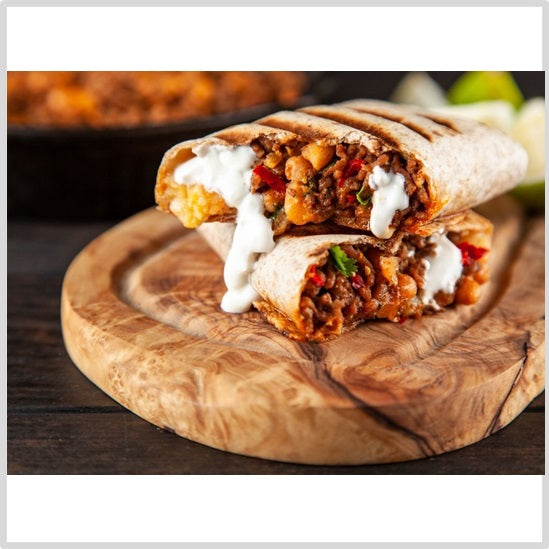 フラワー トルティーヤ 10枚 ( 6.5インチ / ブリトー / ラップサンド )