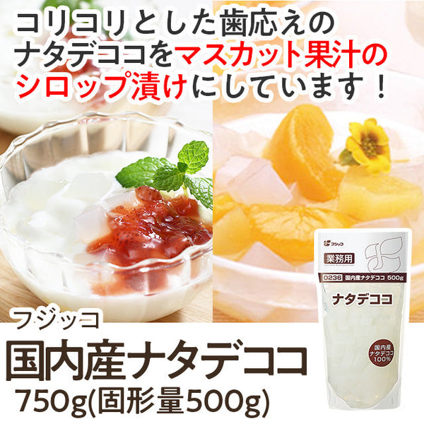 フジッコ 国内産 ナタデココ 750g ( 固形量500g )