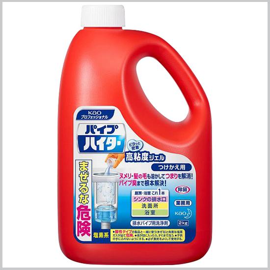 花王 パイプハイター高粘度ジェル 2kg ( 付け替え用 )