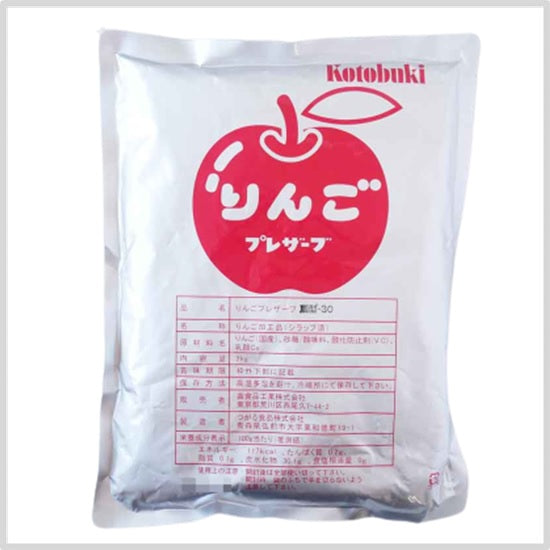 正栄 りんご プレザーブ 2kg ( アップル / 扇型 )