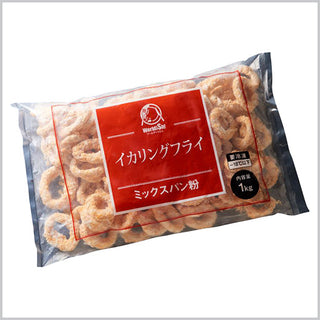 冷凍 イカリングフライ 1kg ( ミックスパン粉 / いか / 揚げるだけ )