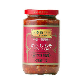 【賞味期限2025年12月27日まで】李錦記 からしみそ 368g ( 辛子 味噌 / にんにく 入り )