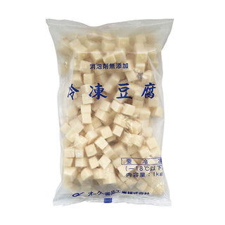 オーケー食品 冷凍 豆腐 1kg ( サイコロタイプ )