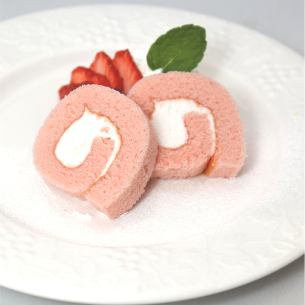 日東ベスト ロールケーキ チーズ ＆ ラズベリー 200g ( 20 カット済み