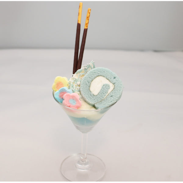 日東ベスト ロールケーキ ブルー ヨーグルト味 190g ( 20カット済み )