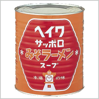みそラーメンス－プ 1号缶 (3.3kg / 味噌ラーメン / 拉麺 / 湯麺 )