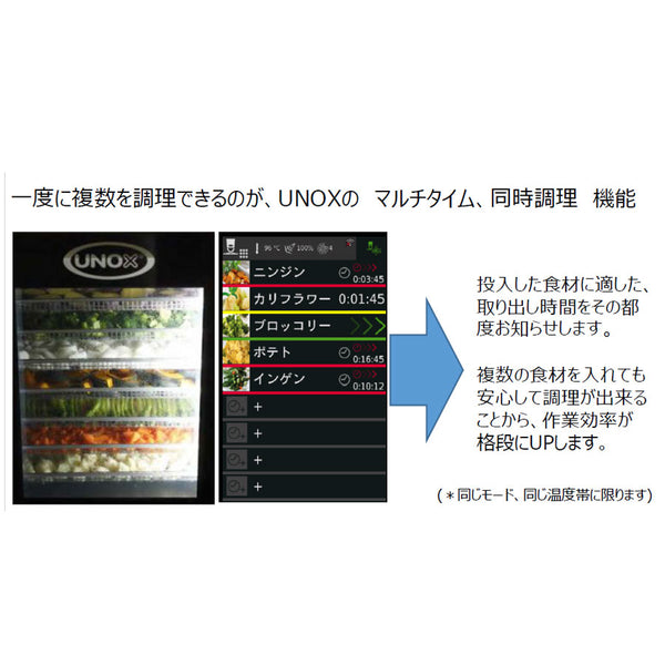 FMI UNOX スチームコンベクション CHEFTOP XJVC-0511-EPRM 1台