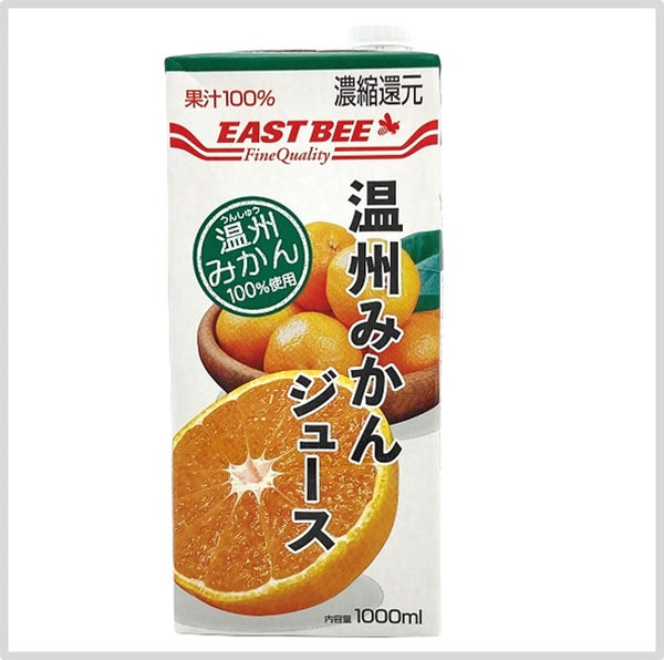 EAST BEE 温州みかんジュース 1L ( ミカン / オレンジ )| A-プライス 