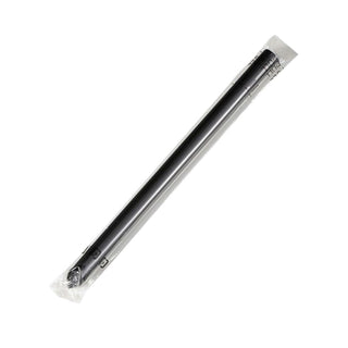 タピオカ ストロー 100本 ( 黒色 / ブラック / 約21cm )