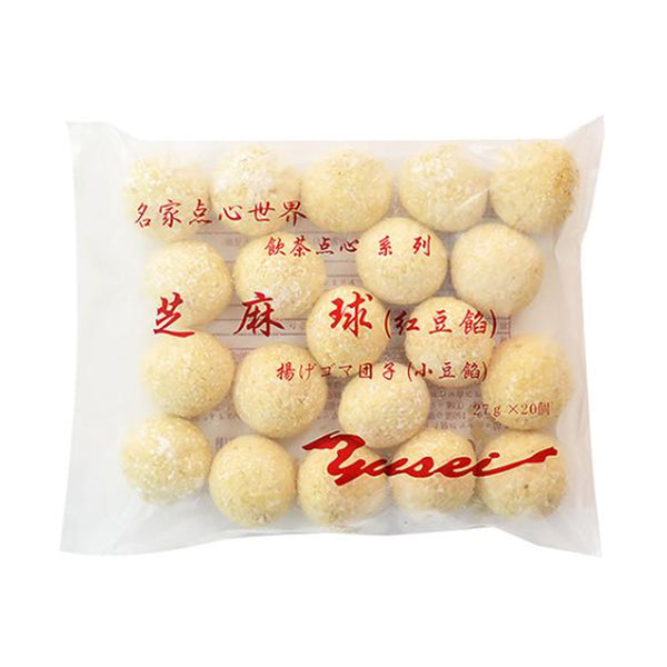 友盛貿易 ごま団子 27g×20個 ( あずき餡 / あんこ / 胡麻団子 )