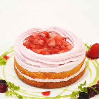 五洋食品 いちごのホールケーキ 200g ( ケーキ / 苺 / イチゴ / ストロベリー )